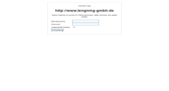 Desktop Screenshot of lengning-gmbh.de